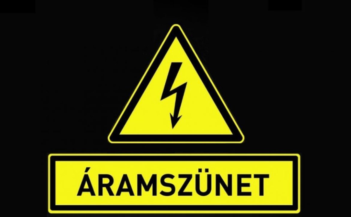 áramszünet