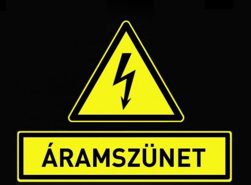 áramszünet