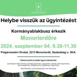 MOBIL KORMÁNYABLAK BUSZ