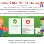 RUHAGYŰJTÉSI NAP AZ ISKOLÁBAN!