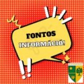 TÁJÉKOZTATÁS ÜGYFÉLFOGADÁSI IDŐ VÁLTOZÁSÁRÓL