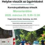 KORMÁNYABLAKBUSZ MONORIERDŐN